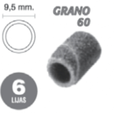 Bandas - Lija Grano 60 X6 T202