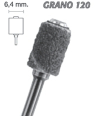Bandas-Lija C/Eje Gra120 T201E
