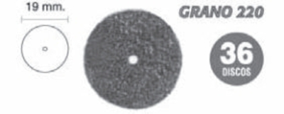 Disco De Lija Grano 220 (T212)