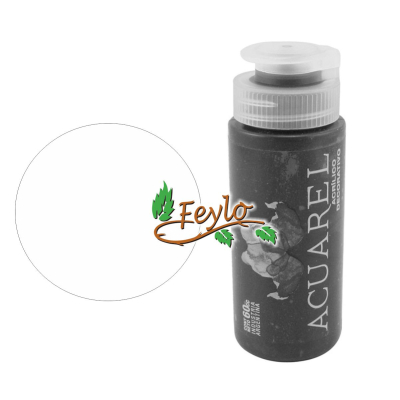 Acrilico Decorativo X 60Cc Acuarel Blanco Titanio