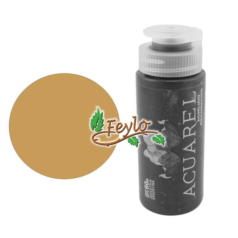 Acrilico Decorativo X 60Cc Acuarel Corteza De Roble