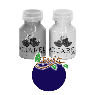 Pintura Para Tela X 60Cc  Acuarel Azul 