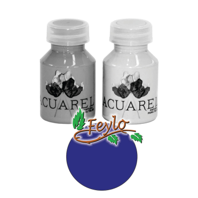Pintura Para Tela X 60Cc  Acuarel Azul Traful 
