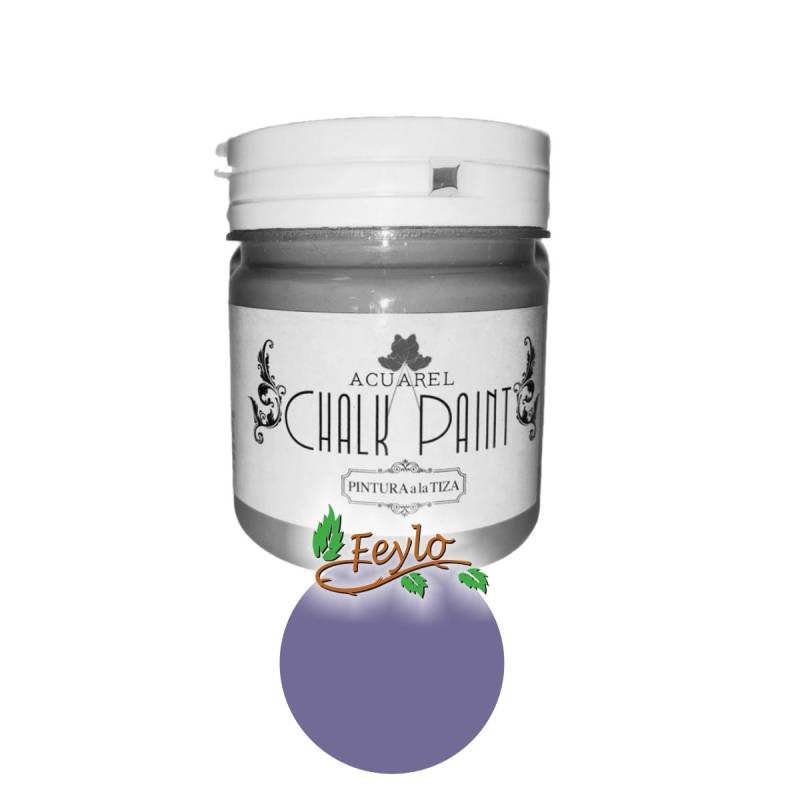 Pintura A La Tiza Acuarel X 200 Cc Violeta