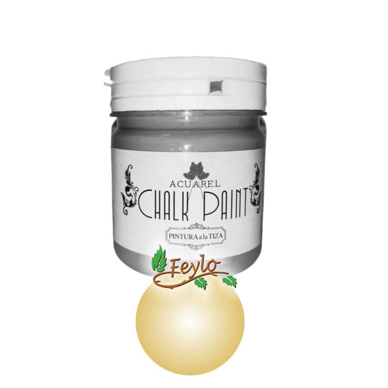 Pintura A La Tiza Acuarel X 200 Cc Oro (Metal)