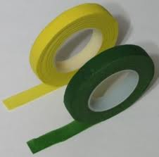 Cinta Engomada 10 Mm (Verde Oscuro- Verde Claro-Marron-Blanco)