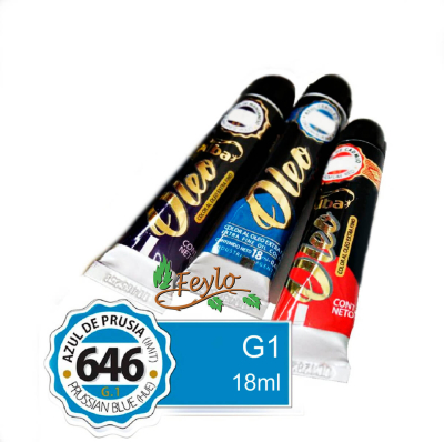 Oleo Alba G1 X 18 Ml Azul De Prusia (Imit)