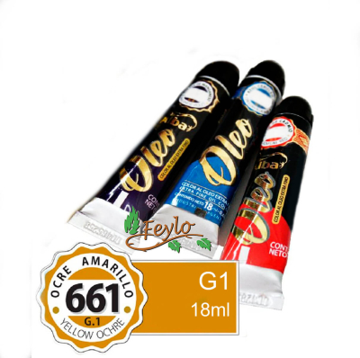 Oleo Alba G1 X 18 Ml Ocre Amarillo