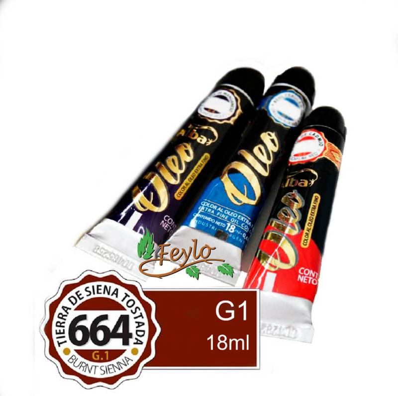 Oleo Alba G1 X 18 Ml Tierra De Siena Tostada