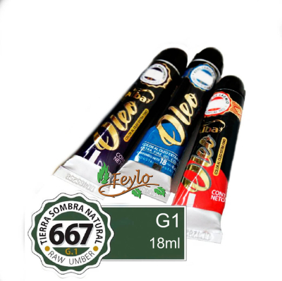 Oleo Alba G1 X 18 Ml Tierra Sombra Natural