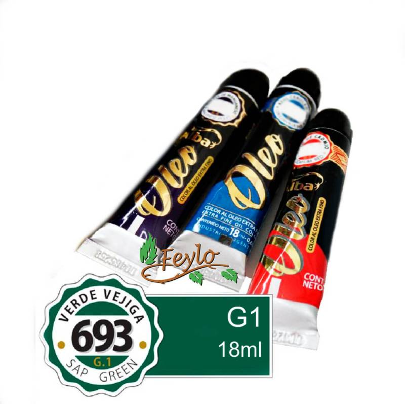 Oleo Alba G1 X 18 Ml Verde Vejiga