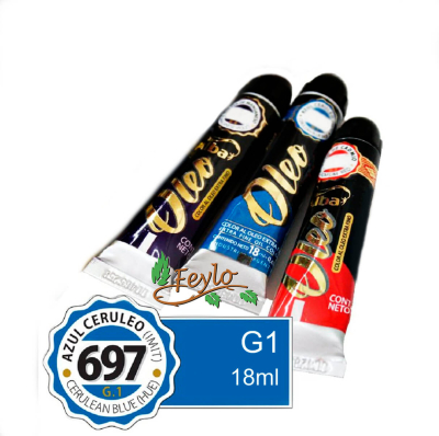 Oleo Alba G1 X 18 Ml Azul Ceruleo (Imit)