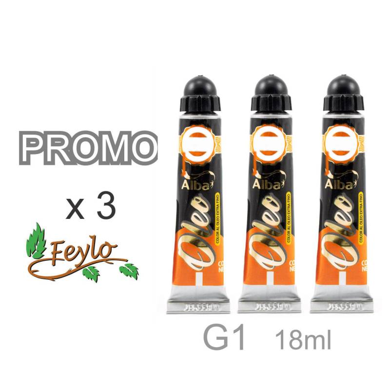 Promo Oleo Alba G1 X 18 Ml X 3