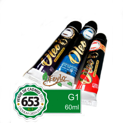 Oleo Alba G1 X 60 Ml Verde De Cadmio (Imit)