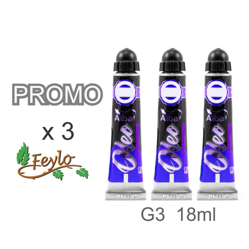 Promo Oleo Alba G3 X 18 Ml X 3