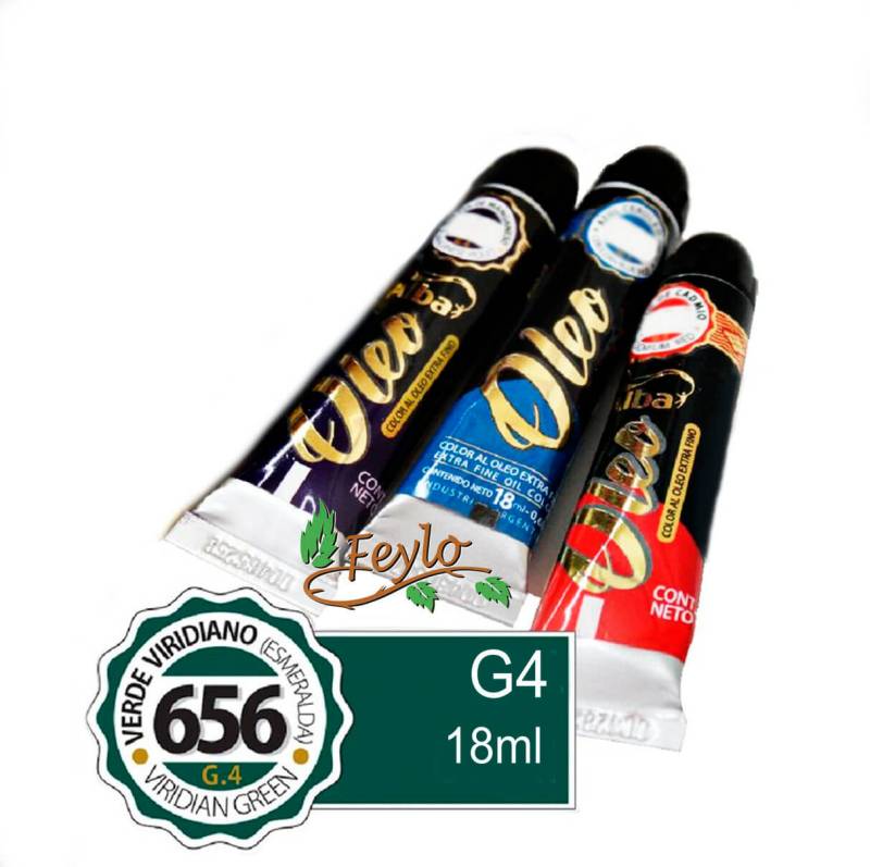 Oleo Alba G4 X 18 Ml Verde Esmeralda Viridiano