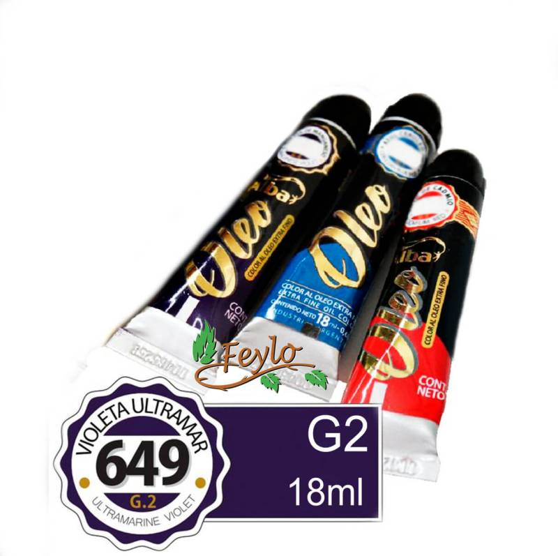 Oleo Alba G2 X 18 Ml Violeta Ultramar