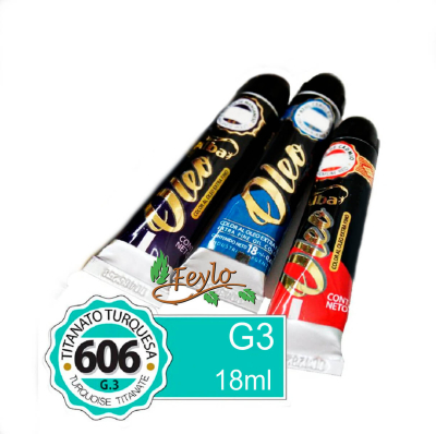 Oleo Alba G3 X 18 Ml Titanato Turquesa