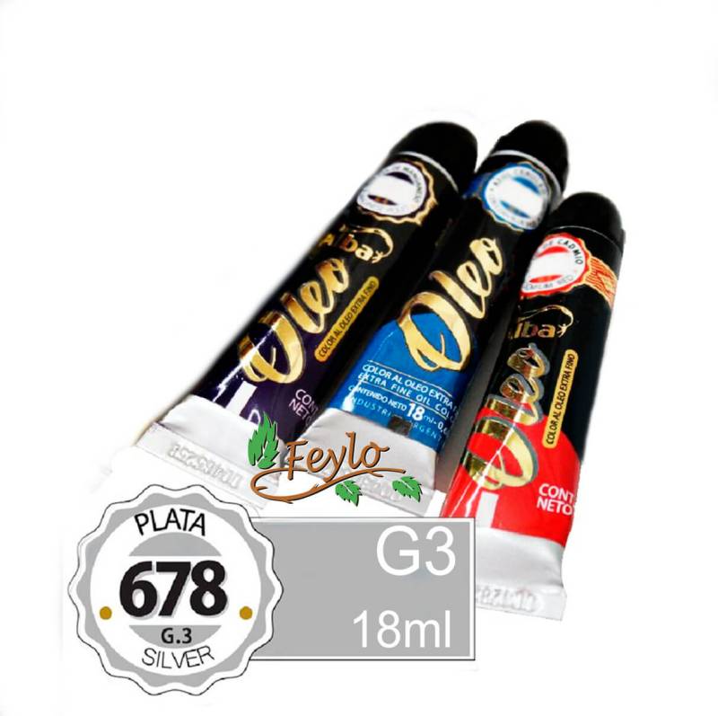 Oleo Alba G3 X 18 Ml Plata