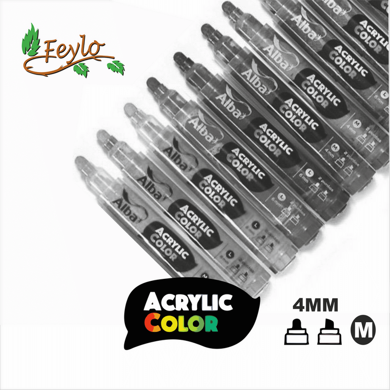 Acrylic Colour  M - 4Mm