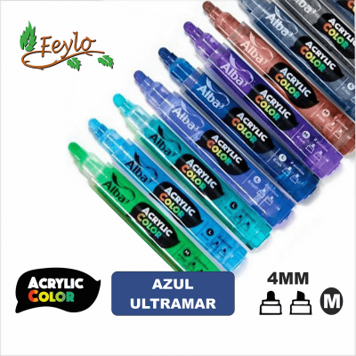 Acrylic Colour Azul Ultramar Punta 4Mm