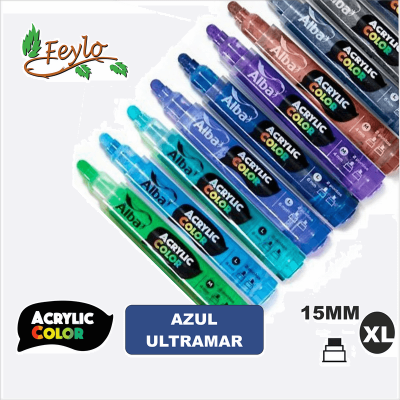Acrylic Colour Azul Ultramar Punta 15Mm