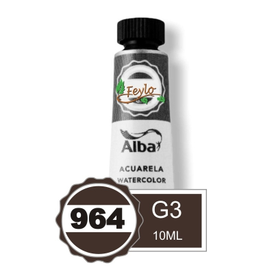 Acuarela Alba Profesional G1 X 10Cc Tierra Siena Tostada