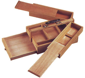 Caja Multifuncion Madera 36,3 X 23,7 X 15,4 Cm