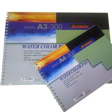 Block Acuarela A4  300 Grs  X 12 H 