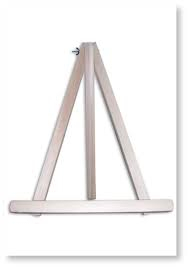 Atril Eco Triangulo Grande De Mesa 47 Cm