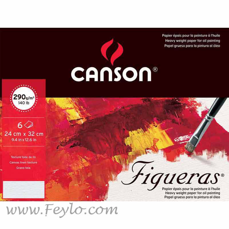 Block Figueras 24X32 290 Grs X 10Hjs