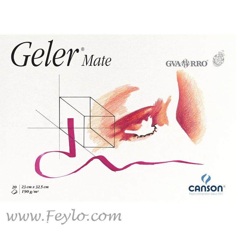 Block Guarro Geler A4 190 Grs X 20 Hs