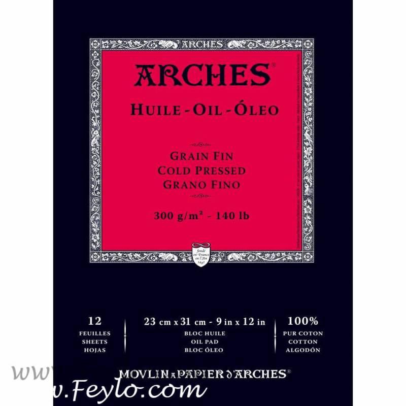 Block Arches (Oleo) 23X31 300 Grs X 12 Hs
