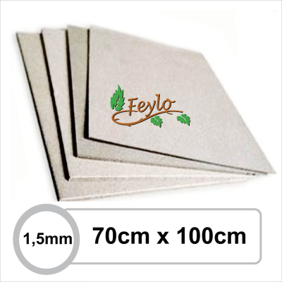 Carton Gris 1,5Mm 70 X 1