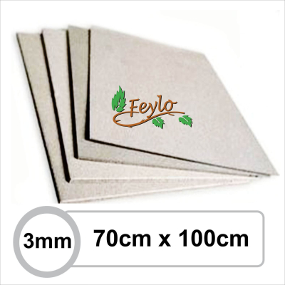 Carton Gris 3Mm 70 X 1