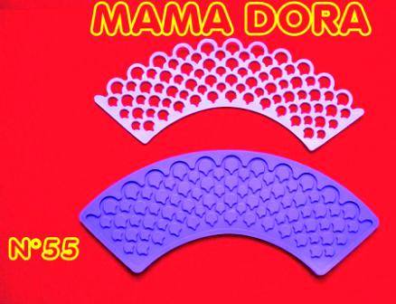 Moldes De Caucho Cupcakes M. Dora Nº55
