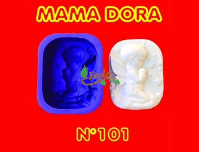 Molde De Caucho Angelito Nene M. Dora Nº101