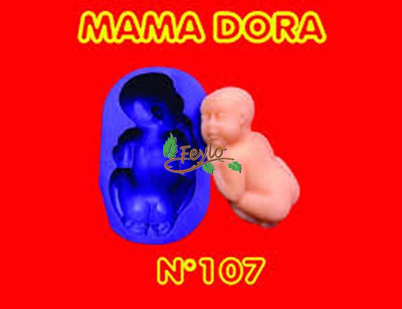 Moldes De Caucho Bebe M. Dora Nº107
