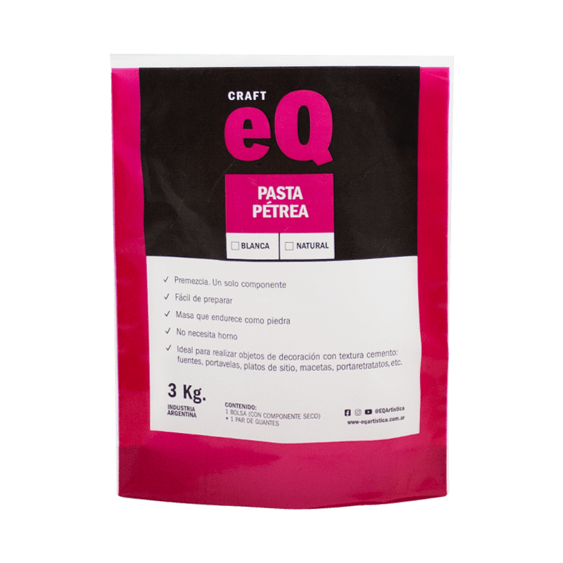 Pasta Piedra Natural X 3 Kg