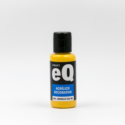 Acrilicos Decorativos Eq X 50 Cc G1 Amarillo De Cad.(Im) 
