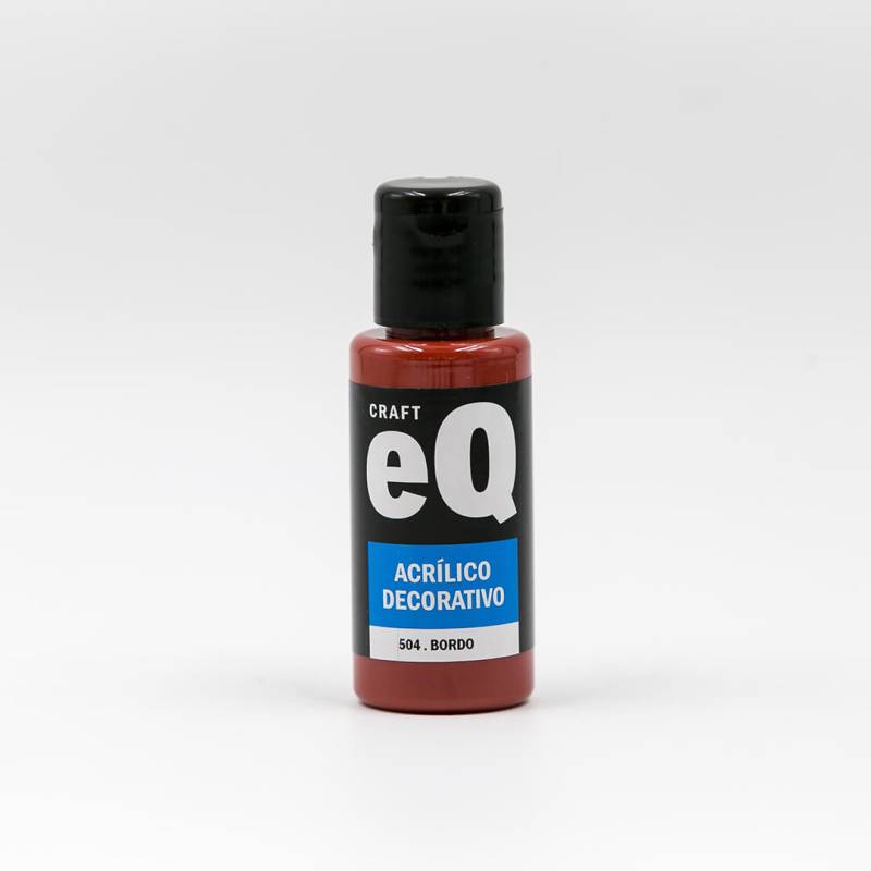 Acrilicos Decorativos Eq X 50 Cc G1 Bordó