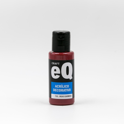 Acrilicos Decorativos Eq X 50 Cc G1 Rojo Carmesí 