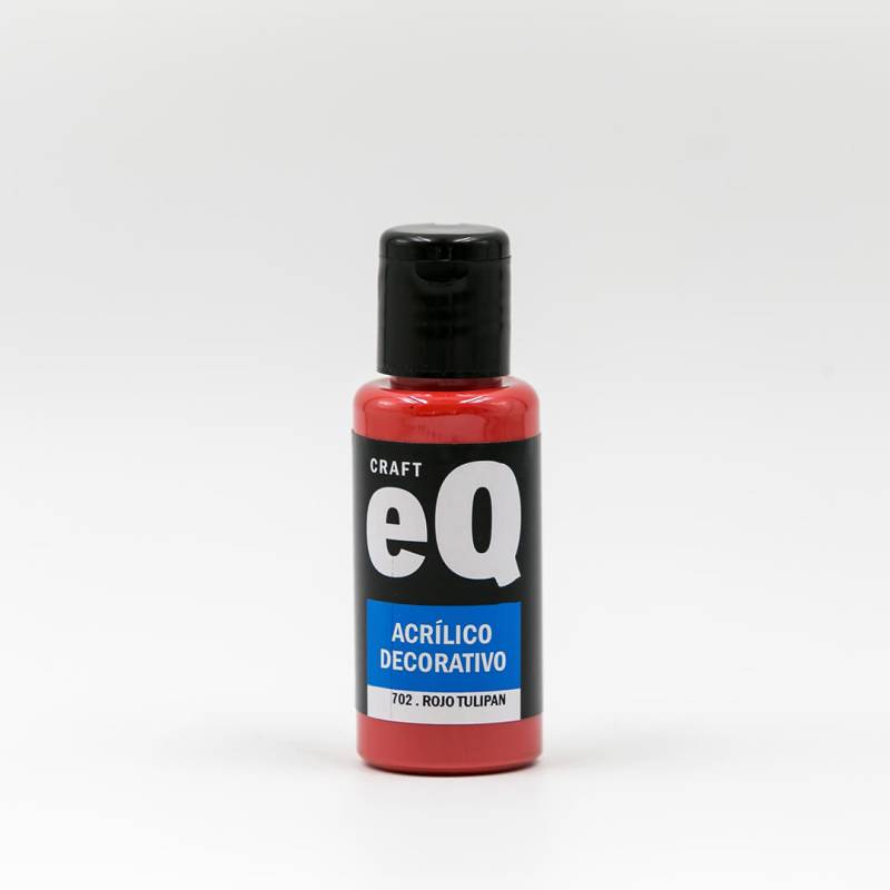 Acrilicos Decorativos Eq X 50 Cc G1 Rojo Tulipan
