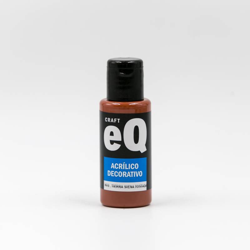 Acrilicos Decorativos Eq X 50 Cc G1 Tierra Siena Tostada