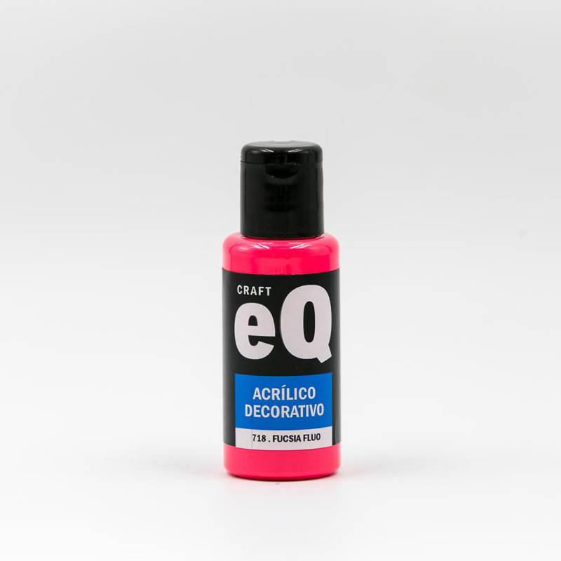 Acrilicos Decorativos Eq X 50 Cc Rosa Fluo