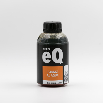 Barniz Al Agua Eq   X 375Cc  Roble Oscuro 