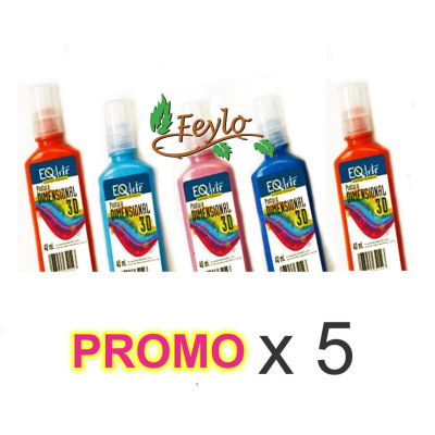 Promo Dimensional 3D Eq Arte Glitter X 5