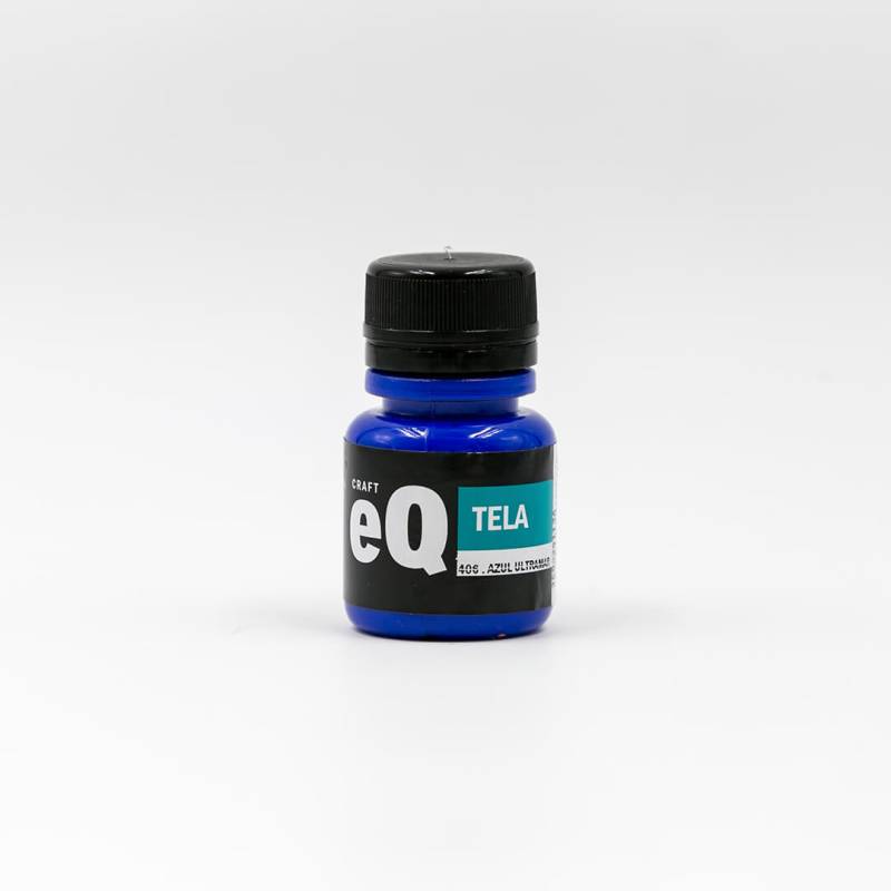 Pintura De Tela Eq Arte Azul Ultramar X 37Cc