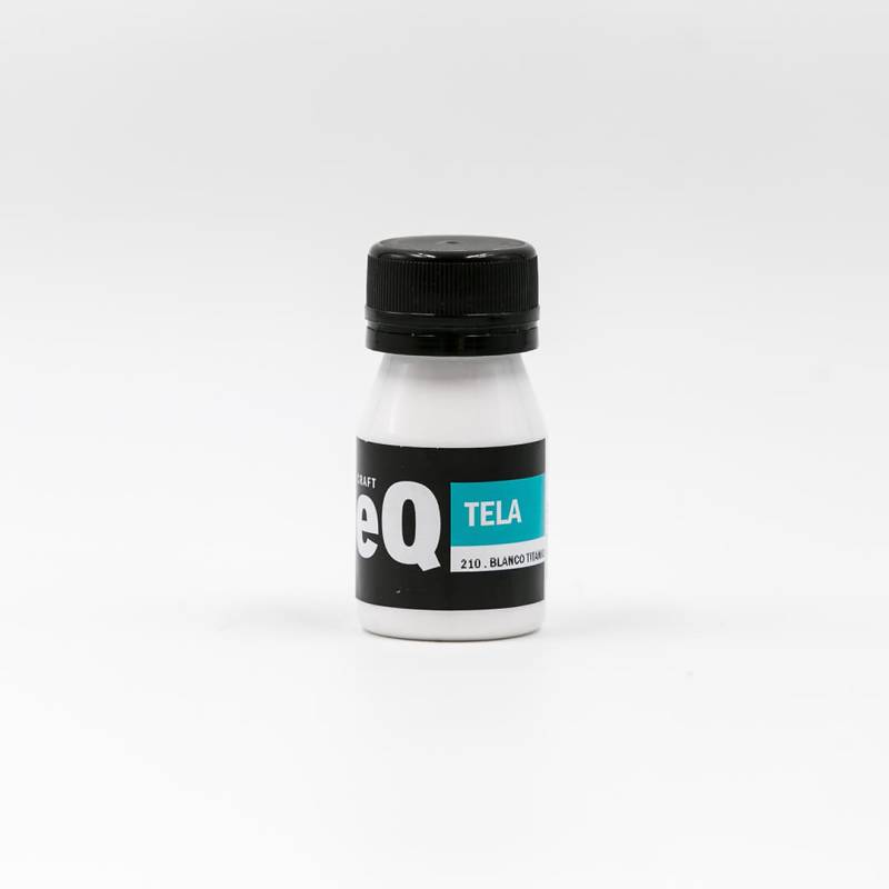 Pintura De Tela Eq Arte Blanco Titanio X 37Cc