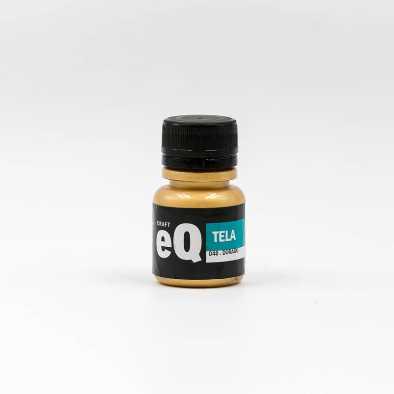 Pintura De Tela Eq Arte Dorado X 37Cc
